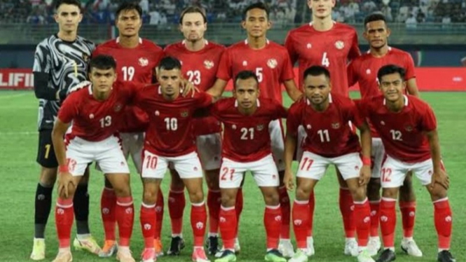 Potret timnas Indonesia