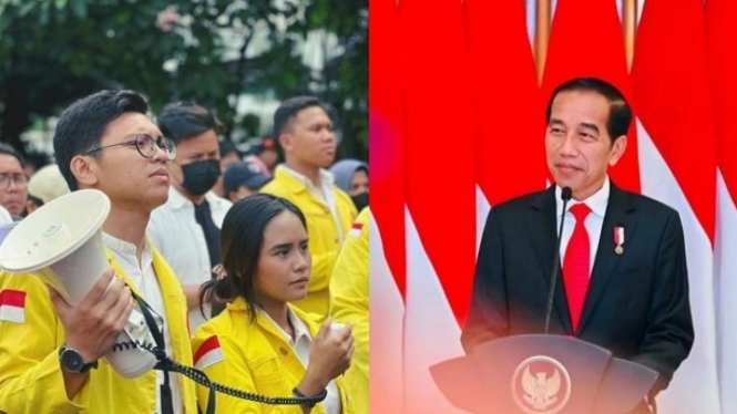 Ketua BEM UI Melki Sedek soal pemakzulan Jokowi