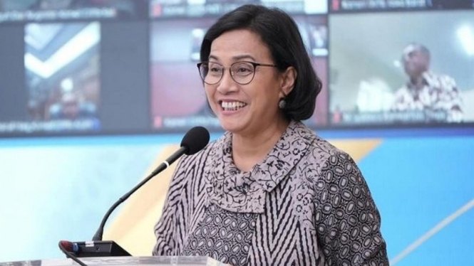 Potret Menteri Keuangan RI Sri Mulyani Idrawati