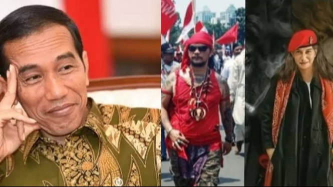 Jokowi, pentolan Manguni Andy Rompas dan Habib Bahar