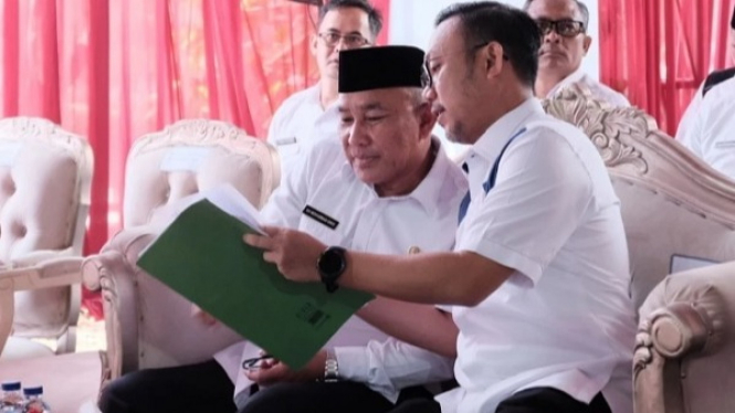 Wali Kota Depok, Mohammad Idris terima sertifikat aset