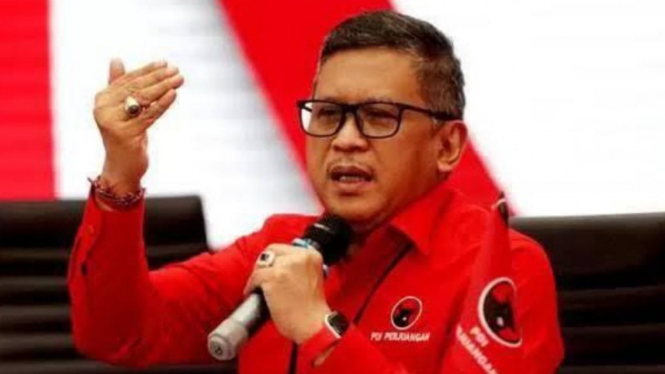 Potret Sekjen PDI Perjuangan (PDIP) Hasto Kristiyanto