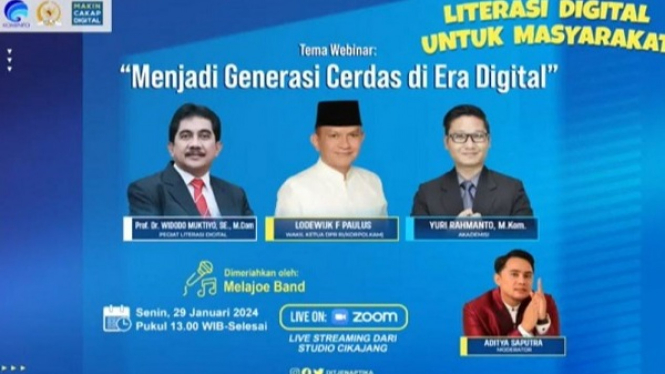 Webinar Kemenkominfo soal media sosial jelang Pemilu 2024