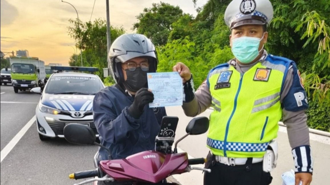 Tilang Uji Emisi Belum Bisa Diterapkan