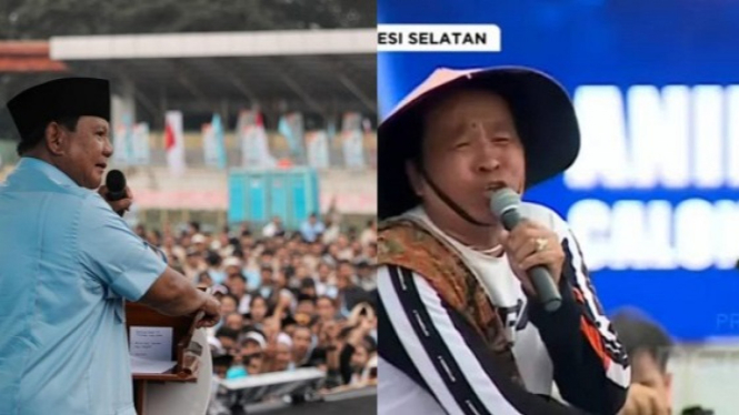 Prabowo sindir Sappe caleg PKS yang ngaku nelayan