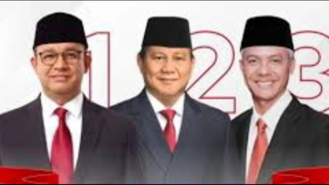 Potret Ketiga Capres