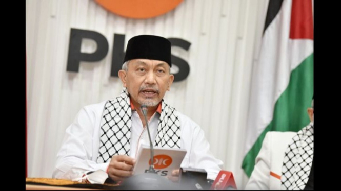 Presiden Partai Keadilan Sejahtera (PKS) Ahmad Syaikhu.