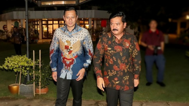 AHY dan Hadi Tjahjanto, dua menteri era Jokowi
