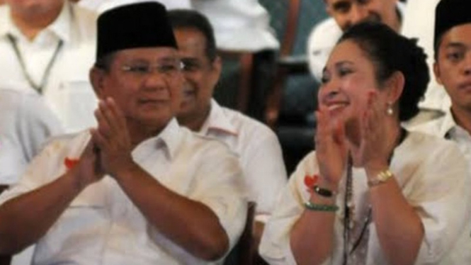 Potret Prabowo dan Titiek Soeharto