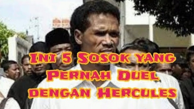 Sepak terjang Hercules dan para musuh