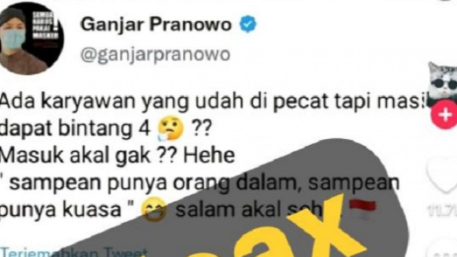 Hoax soal Ganjar