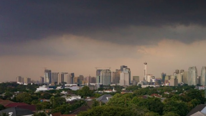 Wilayah Jakarta Hari Ini di Prediksi Berpotensi Diguyur Hujan
