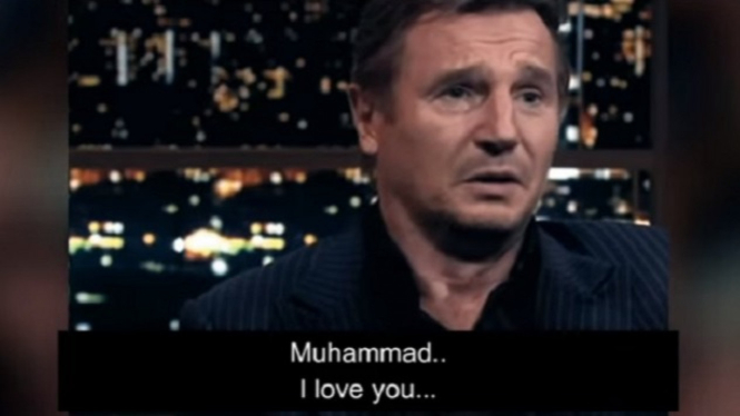 Liam Neeson tertarik dengan agama Islam