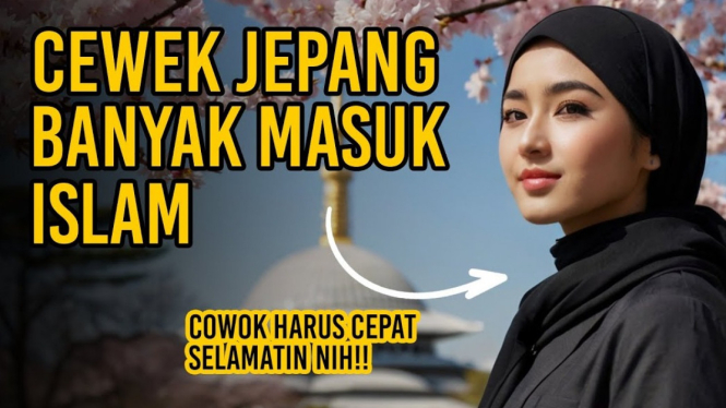 Fenomena cewek Jepang masuk Islam