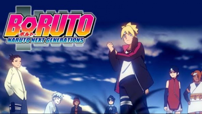 Potret ilustrasi anime Naruto Next Generation