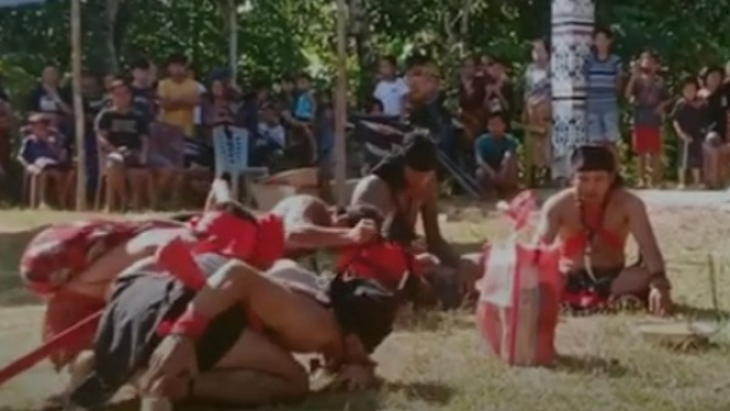 Ritual Panglima Pajaji asal Dayak