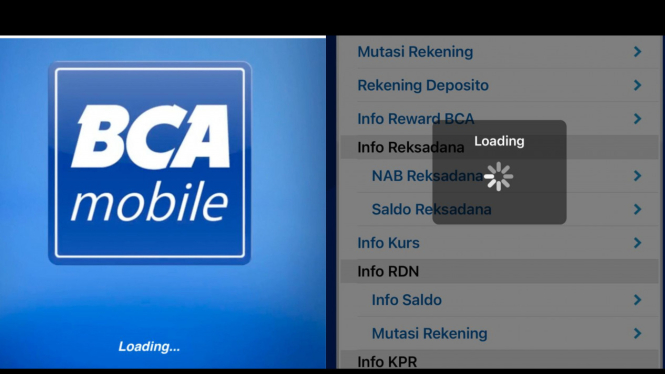 Layanan BCA mobile atau m-bankingdikabarkan kembali error
