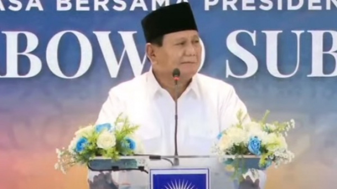 Capres terpilih Prabowo Subianto