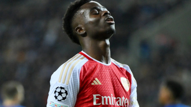 Bukayo Saka.