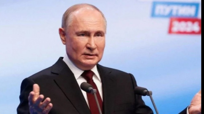 Presiden Rusia Vladimir Putin.