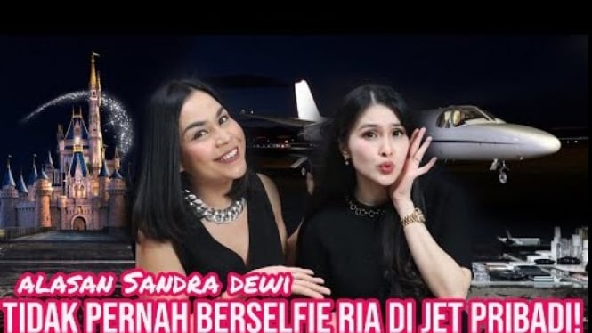 Sandra Dewi soal jet pribadi