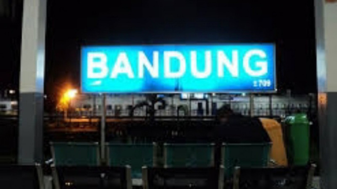 Potret ilustrasi Stasiun Bandung