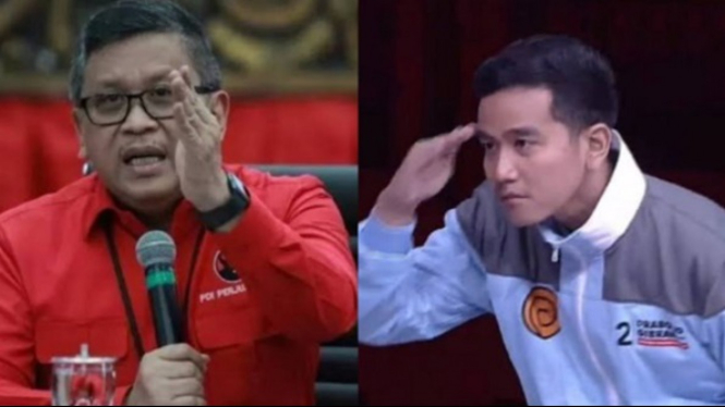 Sekjen PDIP, Hasto Kristiyanto vs Gibran