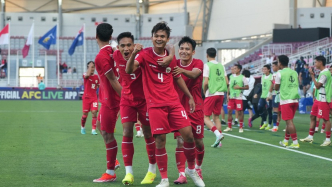 Timnas Indonesia menuju perempat final Piala Asia U-23