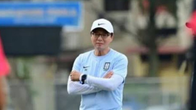 Potret pelatih Timnas Korea Selatan Hwang Sun-hong