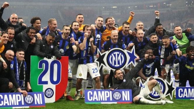 parade juara Inter Milan