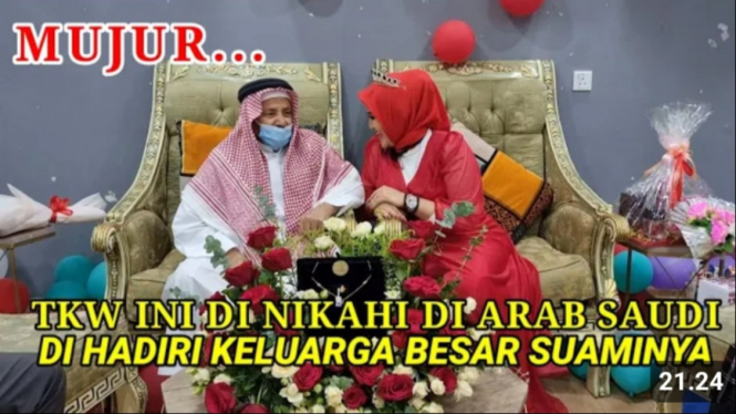 Sherly Eks TKW yang dinikahi pejabat Arab