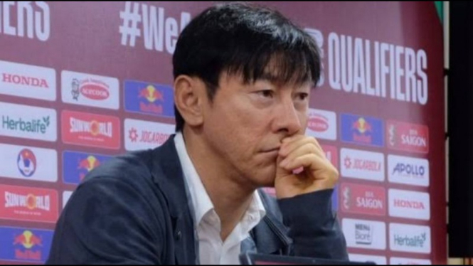 Potret pelatih timnas Indonesia Shin Tae yong