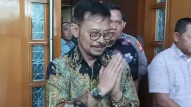 Potret mantan Menteri Pertanian Syahrul Yasin Limpo (SYL)