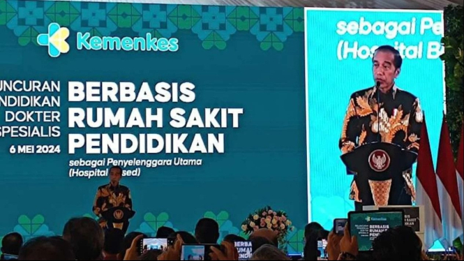 Resmikan Program Pendidikan Dokter Spesialis, Jokowi