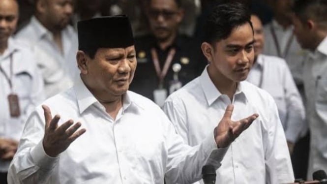 Potret Prabowo Gibran