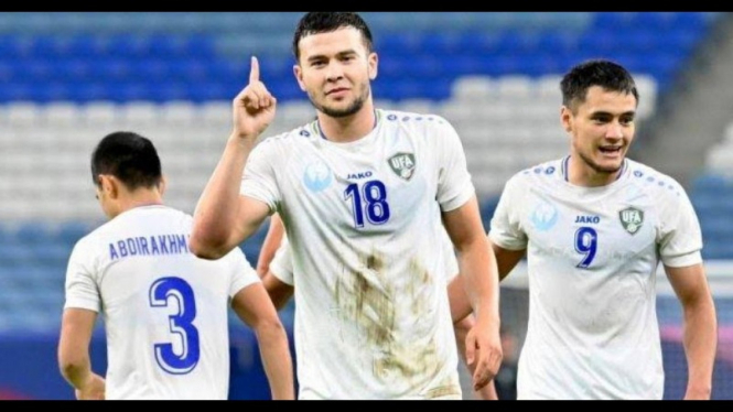 Potret pemain Timnas Uzbekistan U 23