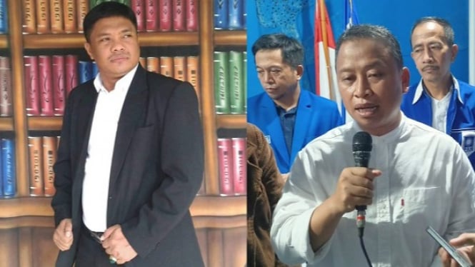 Andy Tatang (kiri) soal Sekda Depok Supian Suri di Pilkada