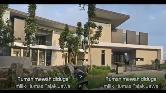 Rumah mewah diduga milik pegawai pajak Jawa Barat