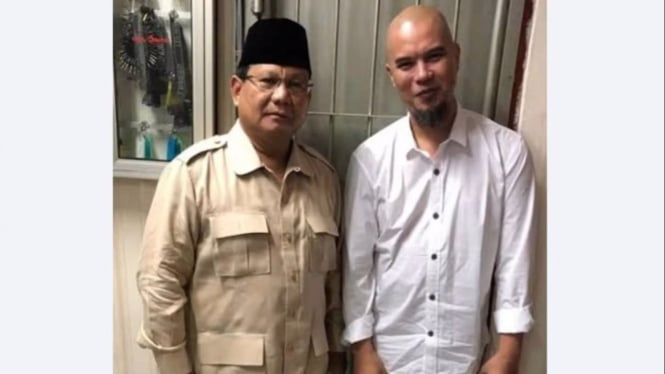 Gerindra Subut Tengah Siapkan Ahmad Dhani untuk Maju Walikota Surabaya