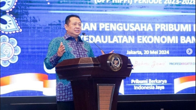 Potret Ketua MPR Bambang Soesatyo (Bamsoet)