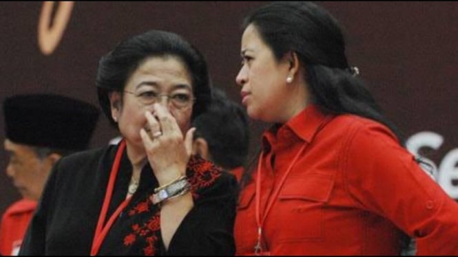 Potret Megawati dan Puan Maharani