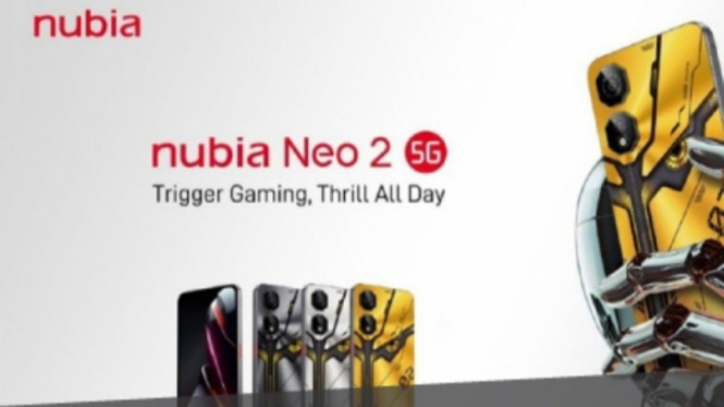 Potret smartphone Nubia Neo 2