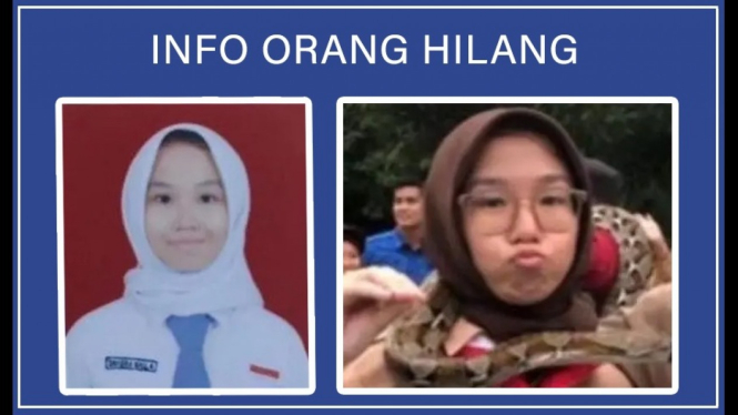 Siswi SMAN 61 yang Sempat Viral Dilaporkan Hilang