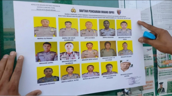 15 polisi di Medan masuk DPO