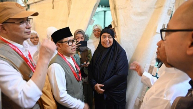 Cak Imin sidak fasilitas jemaah haji