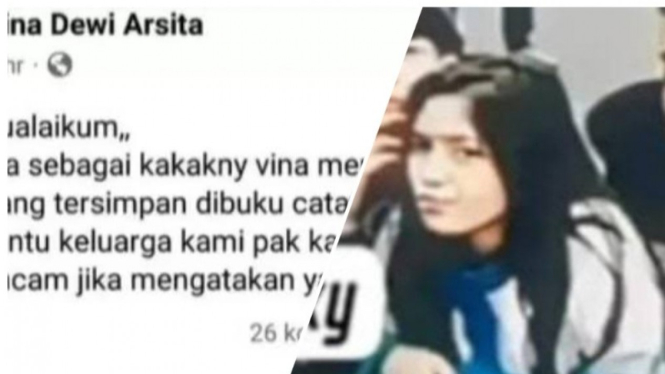 Potret kolase FB Vina Cirebon