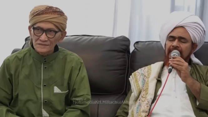 KH Miftachul Akhyar bersama Habib Umar bin Hafidz