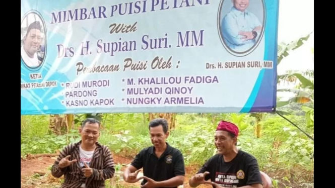 Kelompok Tani Kota Depok Berikan Dukungannya untuk Supian Suri