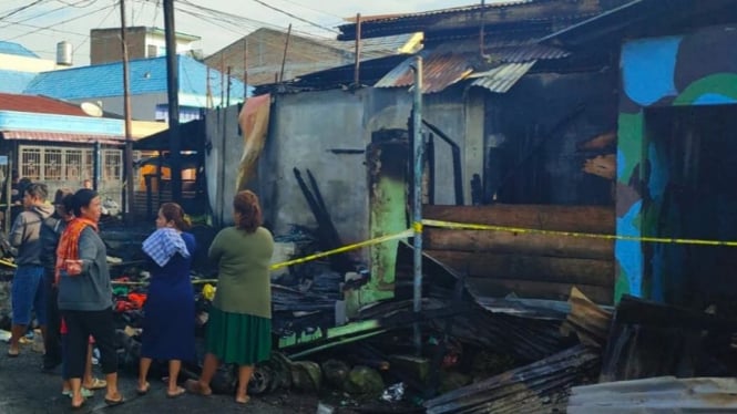 Rumah Wartawan Terbakar di Kabanjahe Sumut, Satu Keluarga Tewas