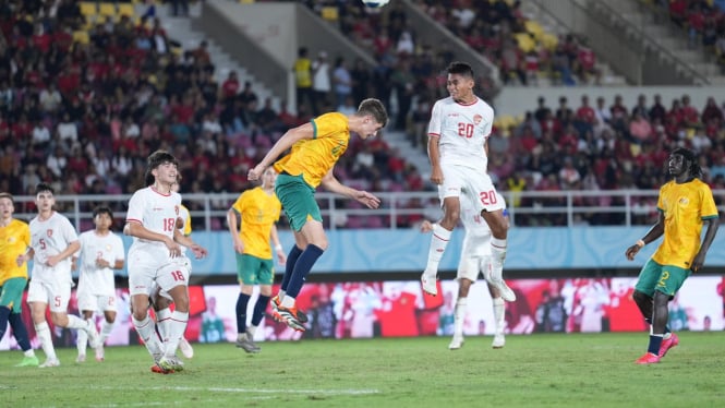 Tim U-16 Indonesia vs Australia